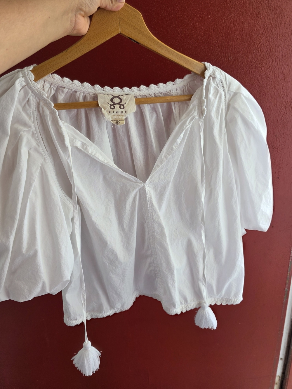 Figue White top Size Xs